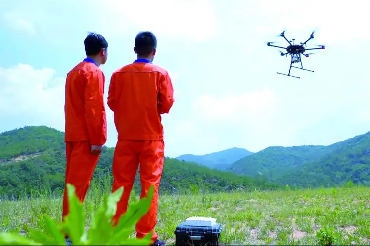 云和无人机倾斜摄影巡检拍摄